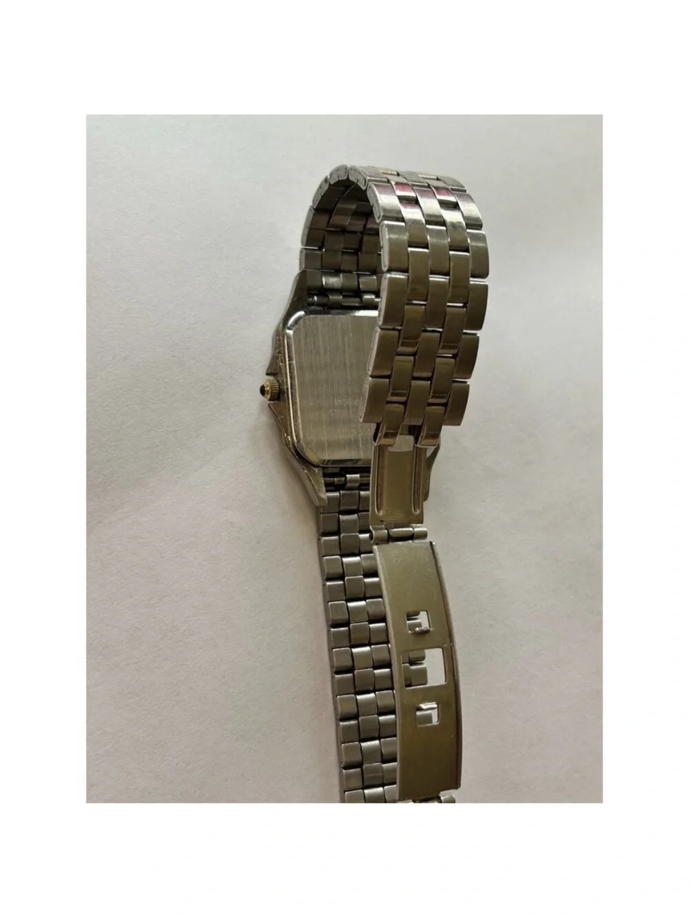 Vintage Elgin Two-Tone Black Dial Women's Watch